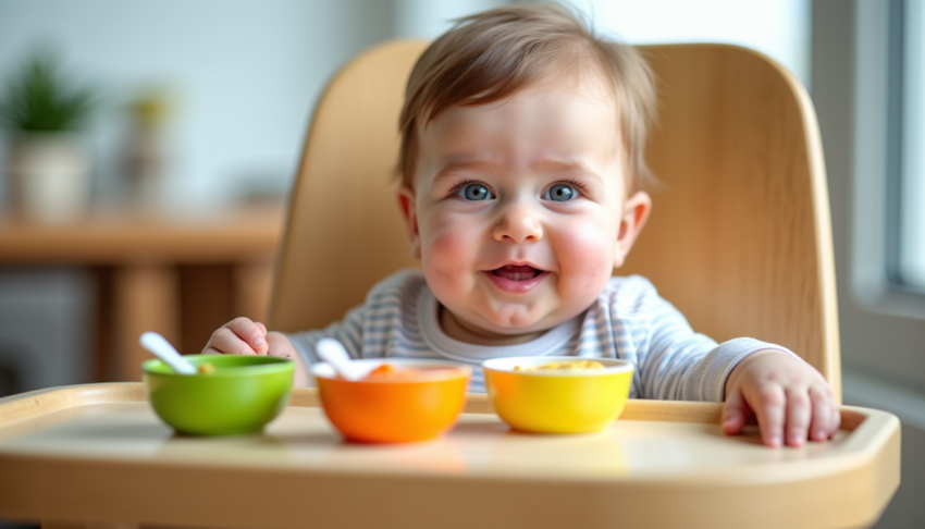 Alimentation de bébé : comment organiser les repas au fil des mois